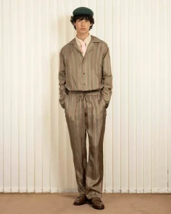 La Chemise Rayure Fleuries