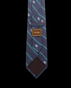 La Cravate Rayée Monogramme