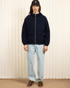 La Veste à Capuche Laine