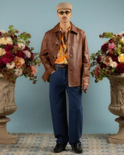 La Veste Cuir Grainé