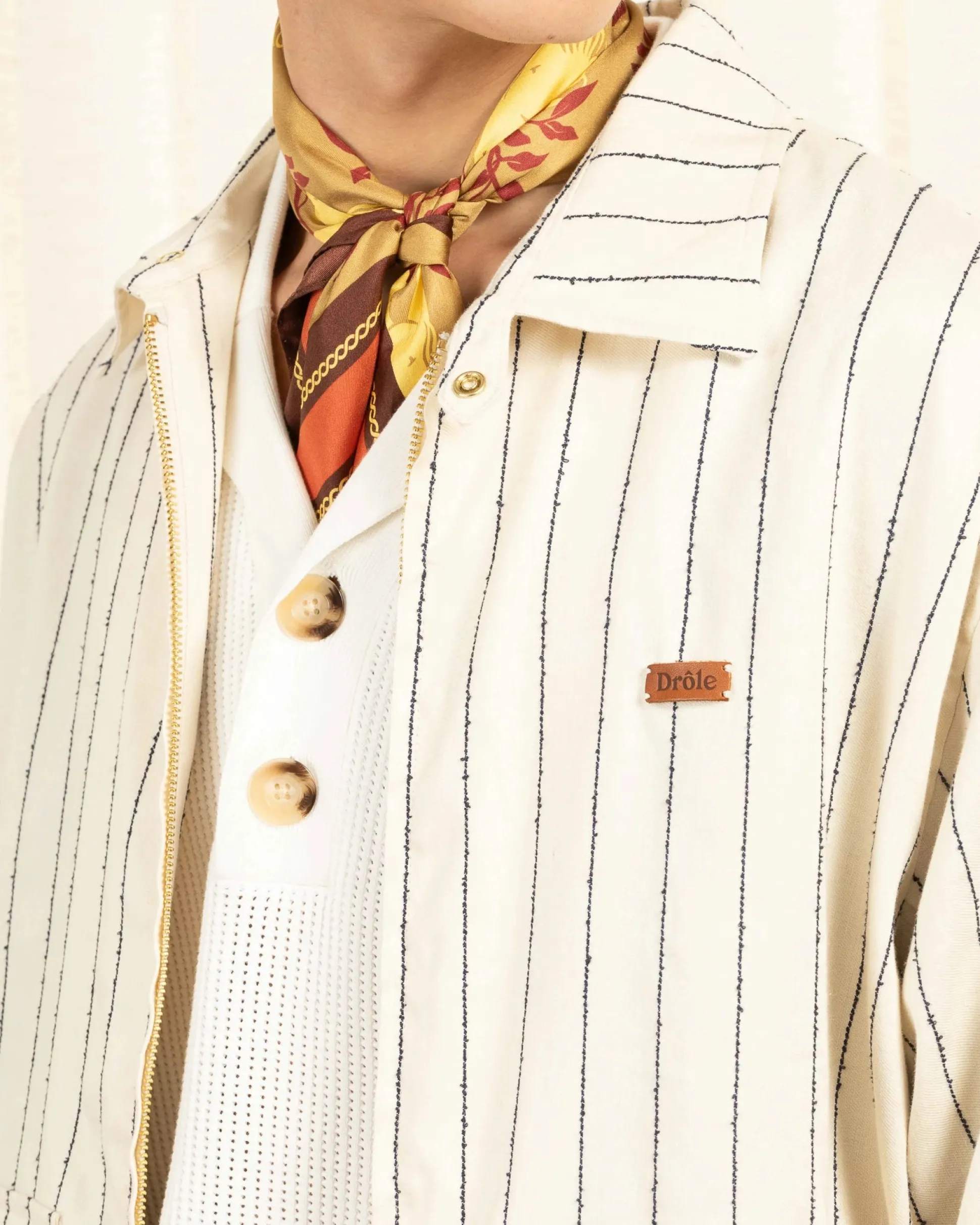 Le Blouson Drôle Rayures