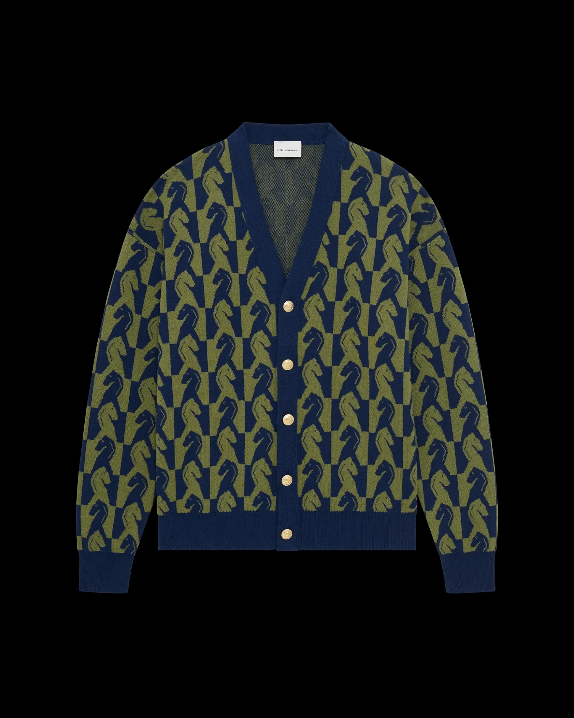 Le Cardigan Échiquier