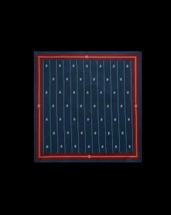Le Foulard Rayé Monogramme