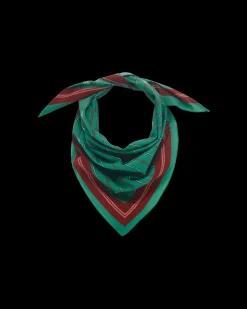 Le Foulard Rayé Monogramme