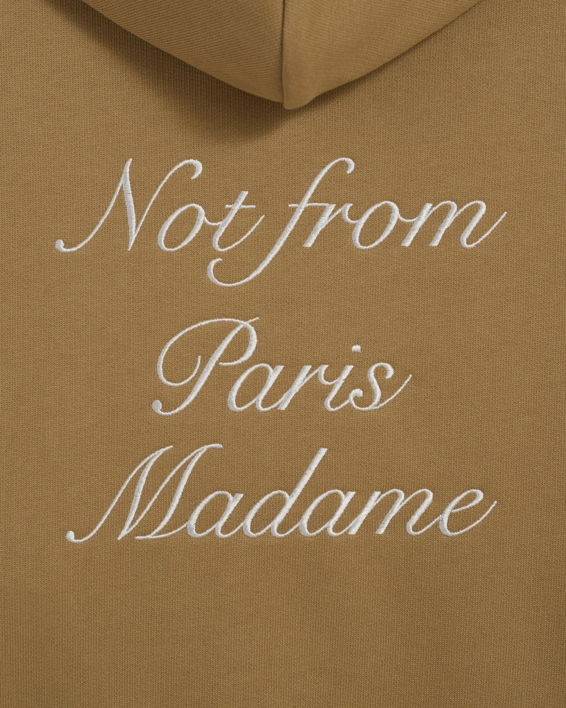 Le Hoodie Slogan Calligraphie