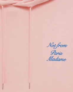 Le Hoodie Slogan Cursive