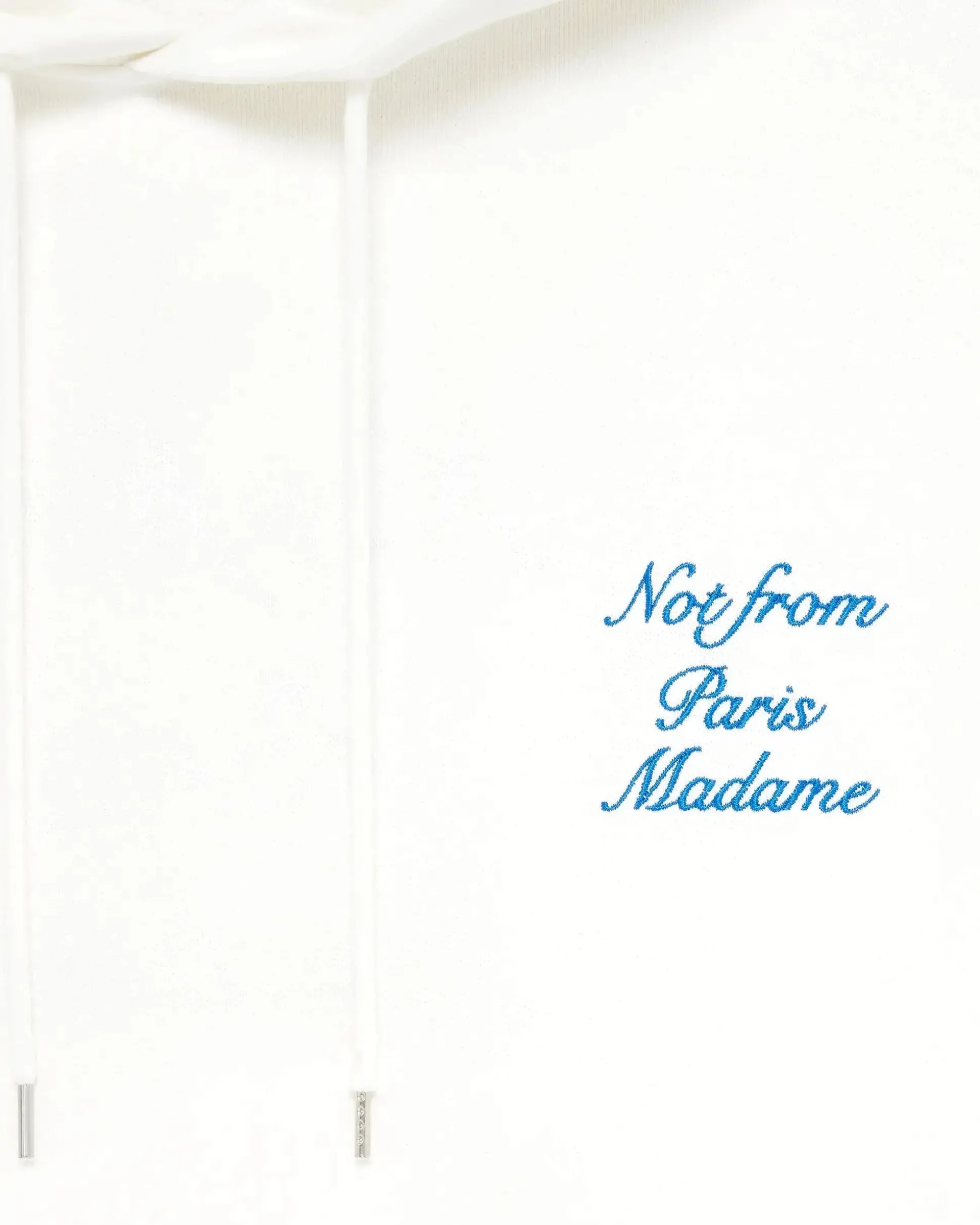 Le Hoodie Slogan Cursive