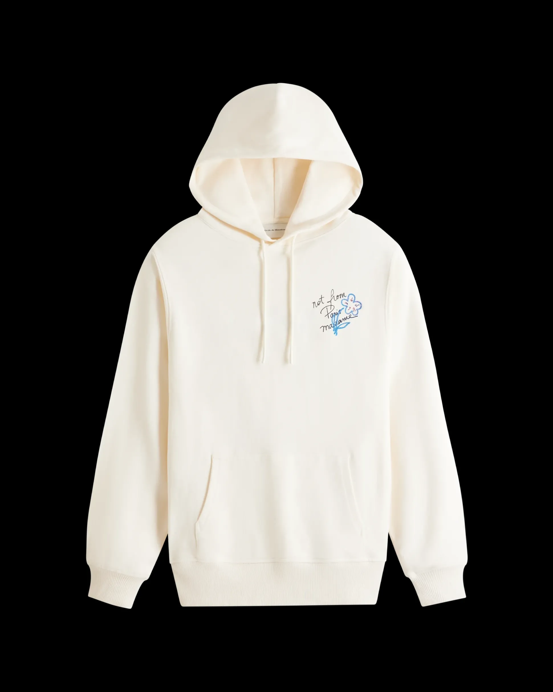 Le Hoodie Slogan Esquisse