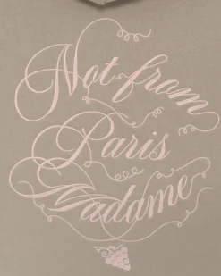 Le Hoodie Slogan Vignes