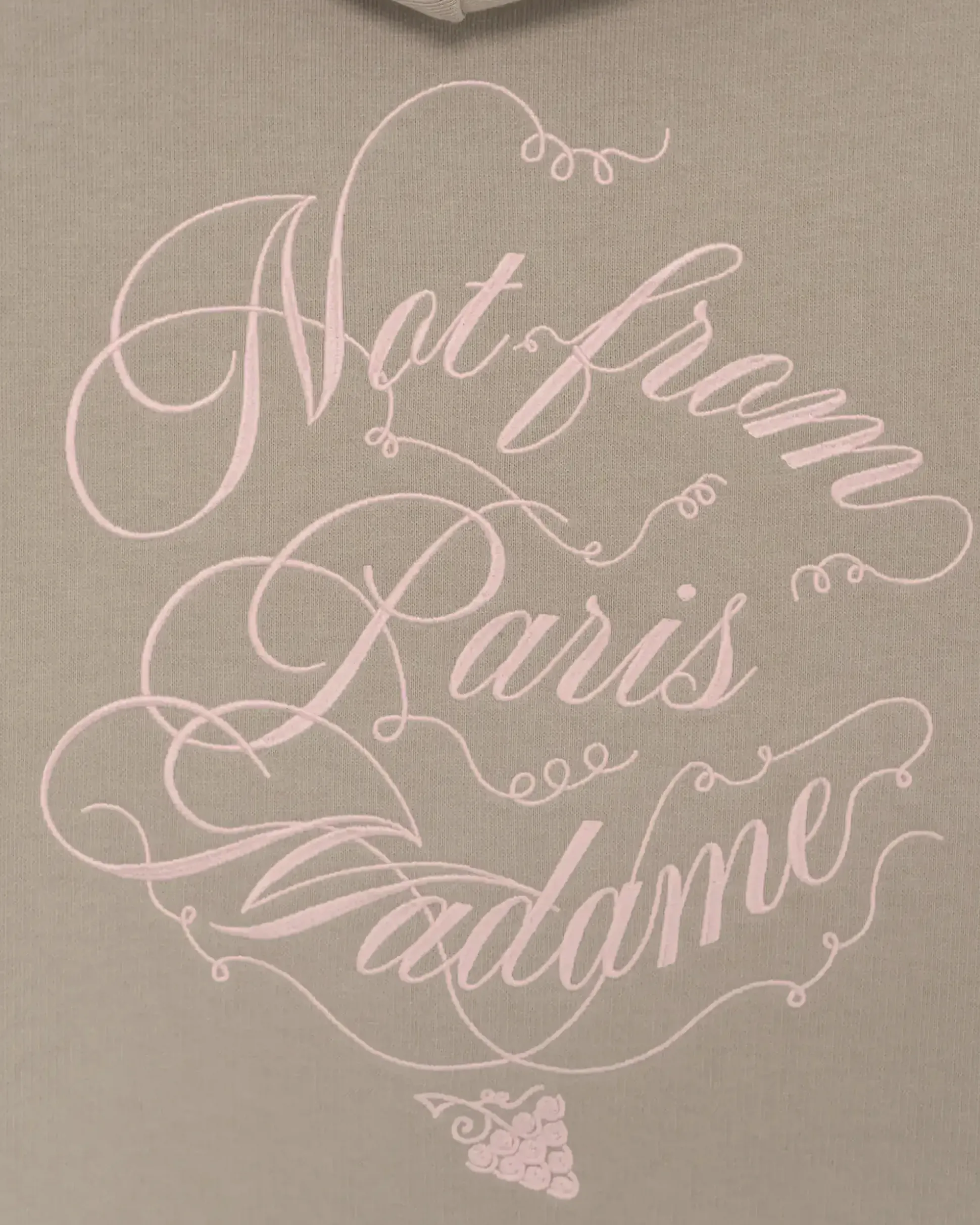 Le Hoodie Slogan Vignes