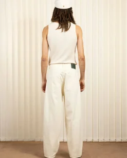 Le Jean Baggy Écru