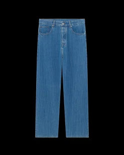 Le Jean Baggy Rayures