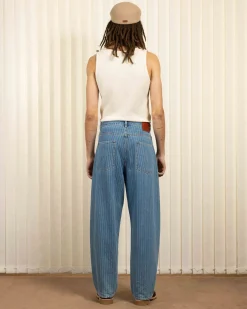 Le Jean Baggy Rayures