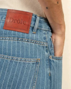 Le Jean Baggy Rayures