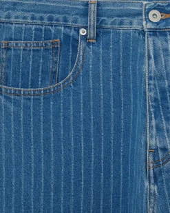 Le Jean Baggy Rayures