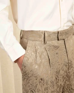 Le Pantalon Golfeur Jacquard