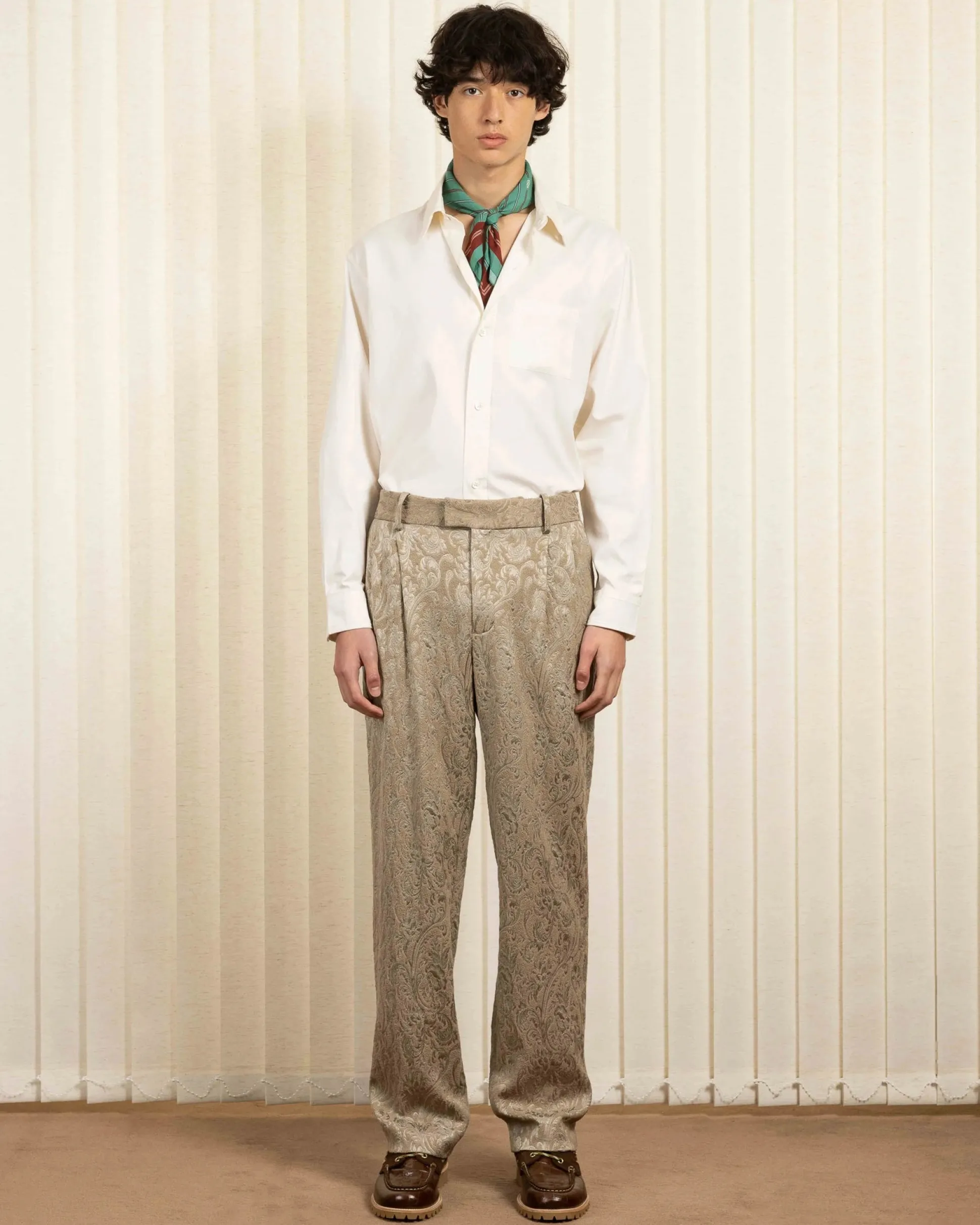 Le Pantalon Golfeur Jacquard