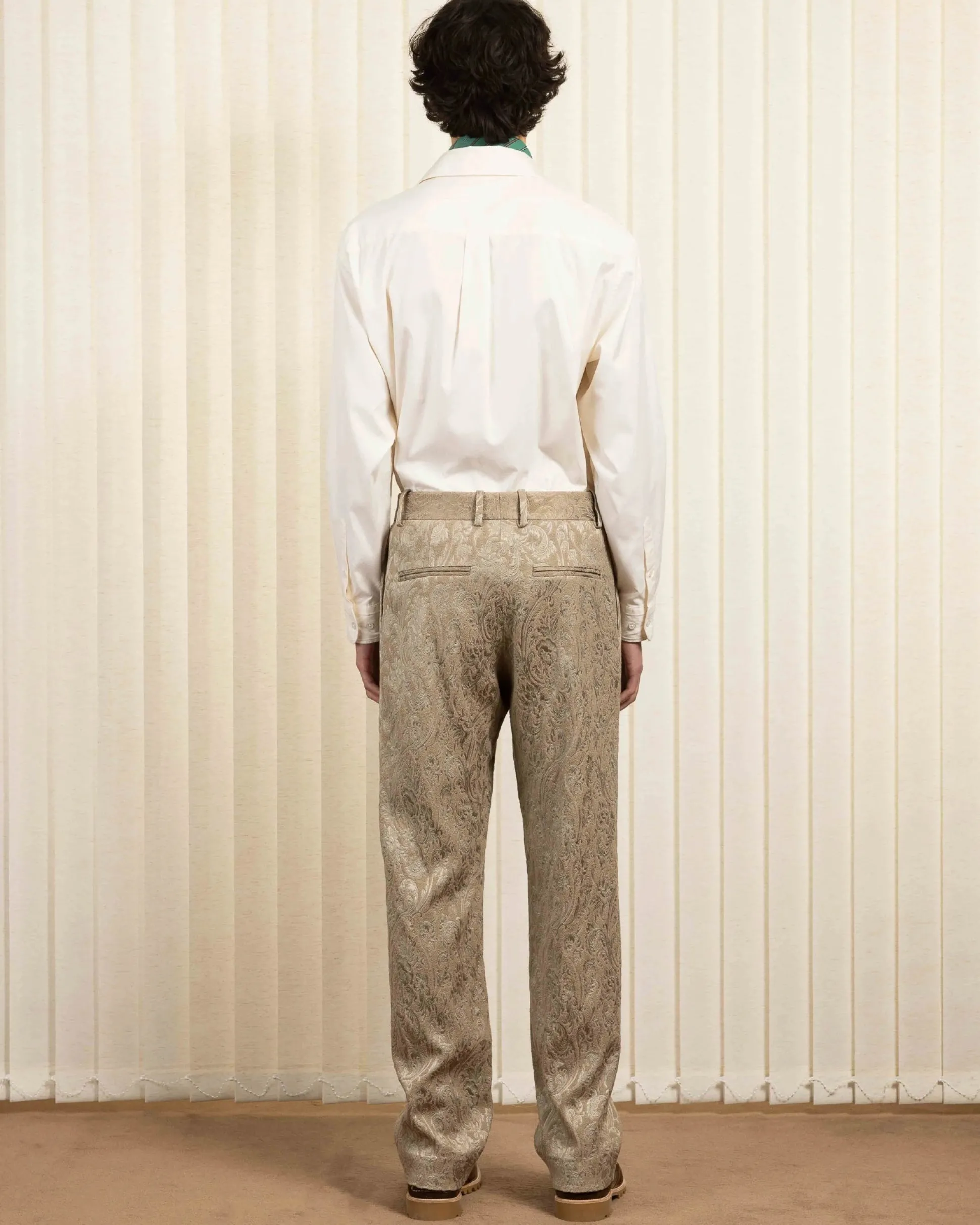 Le Pantalon Golfeur Jacquard