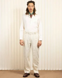 Le Pantalon Golfeur Rayures