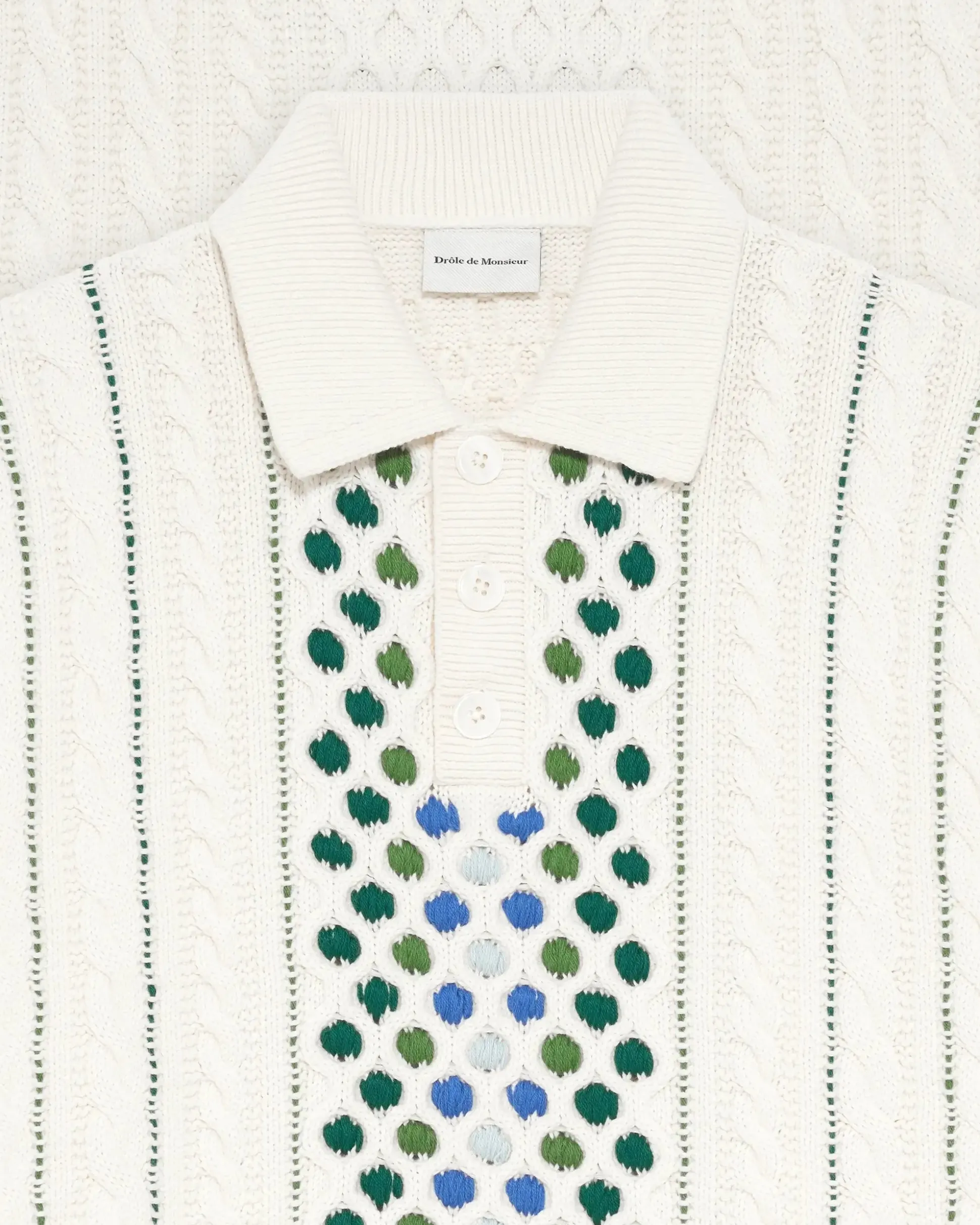 Le Polo Maille Brodé