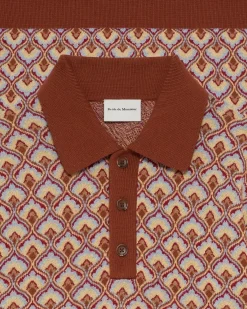 Le Polo Maille Tapisserie