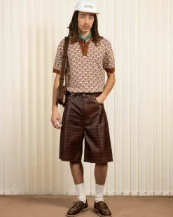 Le Short Baggy Croco