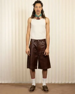 Le Short Baggy Croco
