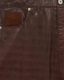 Le Short Baggy Croco