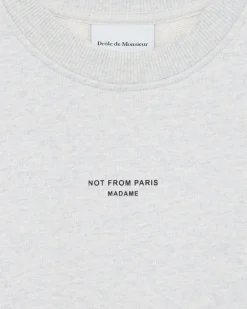Le Sweatshirt Slogan Classique