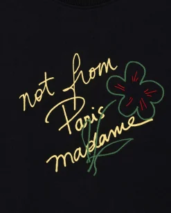 Le Sweatshirt Slogan Esquisse