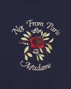 Le Sweatshirt Slogan Fleurs