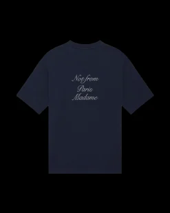 Le T-Shirt Slogan Calligraphie