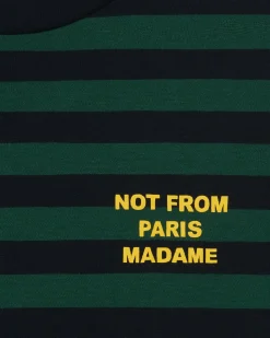 Le T-Shirt Slogan Rayé